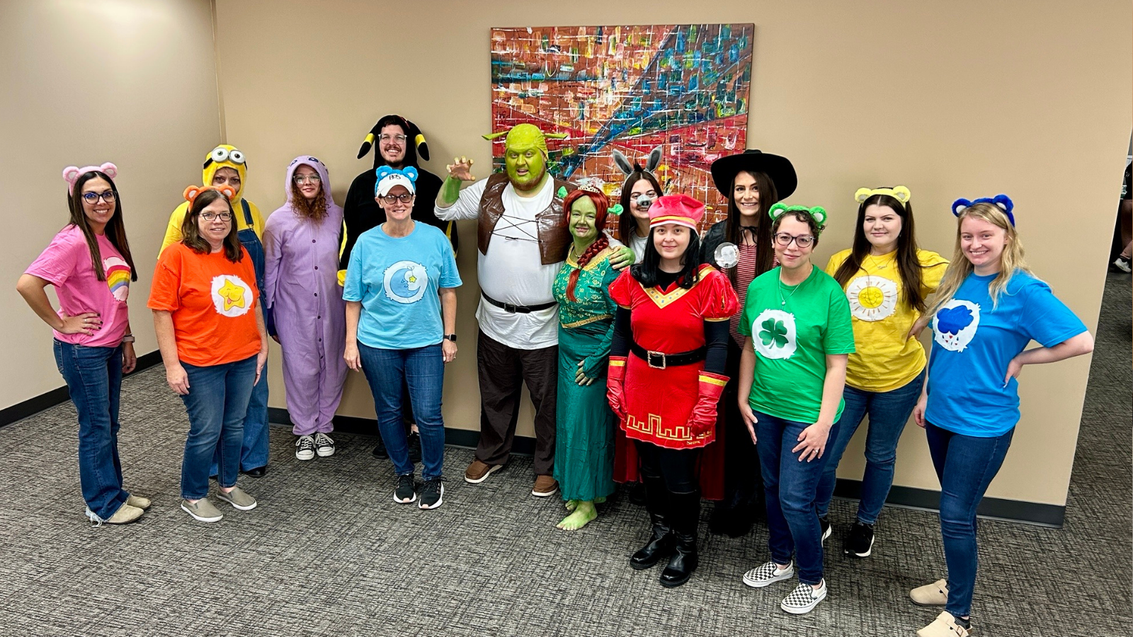 BOS employees participated in a United Way campaign video.